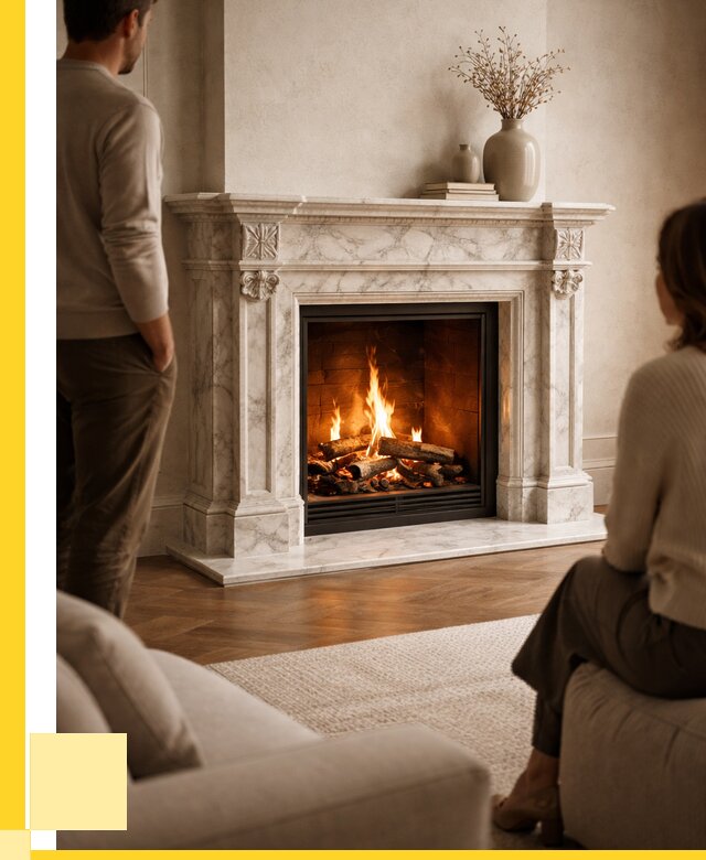 Мраморные камины под ключ в Новоуральске от 255200 р. | ЭриданНву