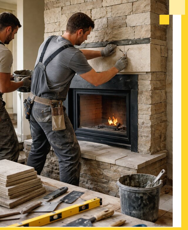 Проектирование и установка открытых каминов в Новоуральске