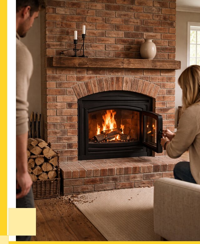 Кирпичные камины под ключ в Новоуральске от 153120 р. | ЭриданНву