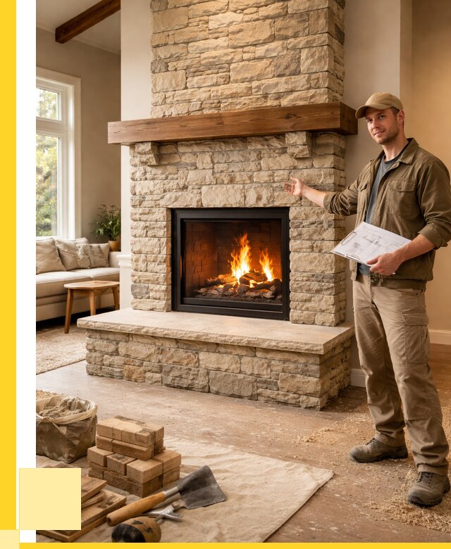 Камины под ключ в Новоуральске от 183744 р. | ЭриданНву — установка