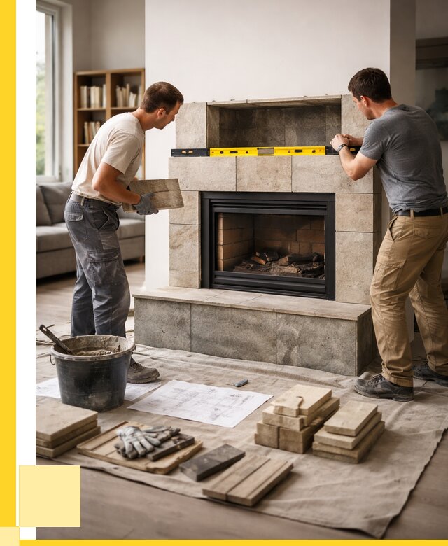 Монтаж каминов и установка в Новоуральске от 45936 р. | ЭриданНву