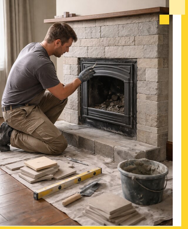 Профессиональный ремонт каминов в Новоуральске восстановление и сервис