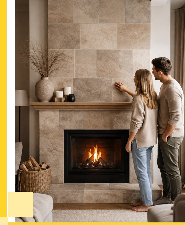 Облицовка каминов керамогранитом в Новоуральске от 4594 р. | ЭриданНву