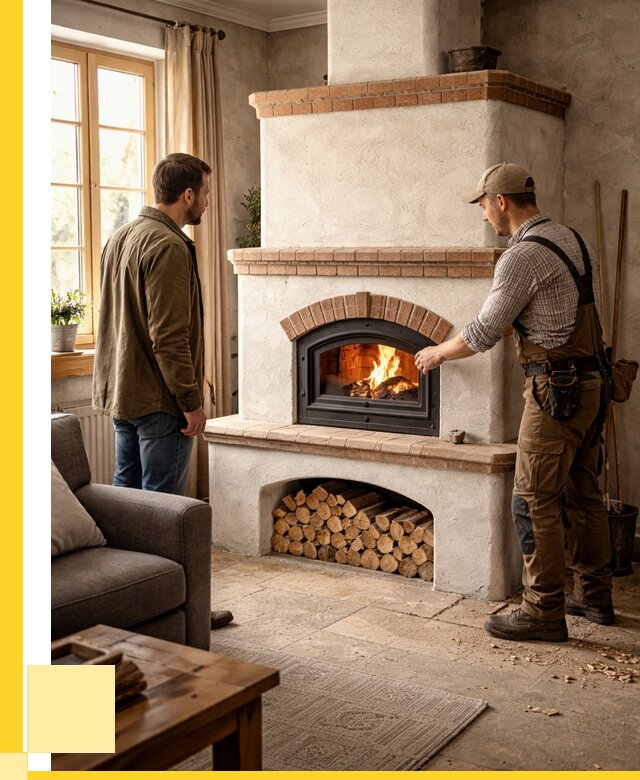 Печи камины в Новоуральске: кирпичные, изразцовые от 61248 р. | ЭриданНву