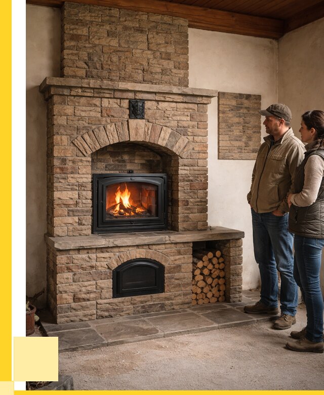 Кирпичная печь под ключ в Новоуральске от 153120 р. | ЭриданНву