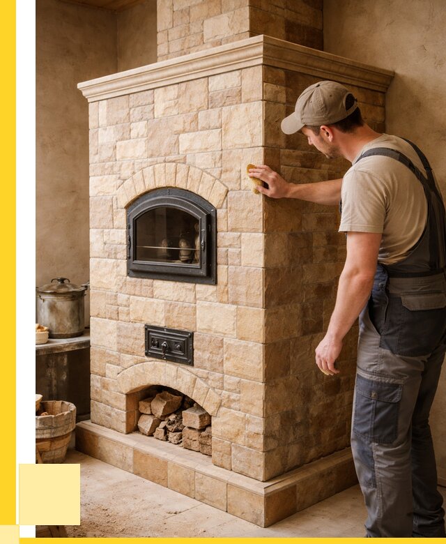 Облицовка печей в Новоуральске от 4594 р. под ключ | ЭриданНву