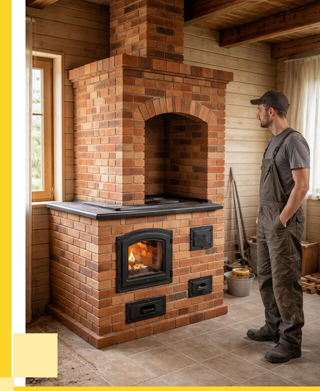 Кирпичные печи в Новоуральске: купить от 153120 р. | ЭриданНву