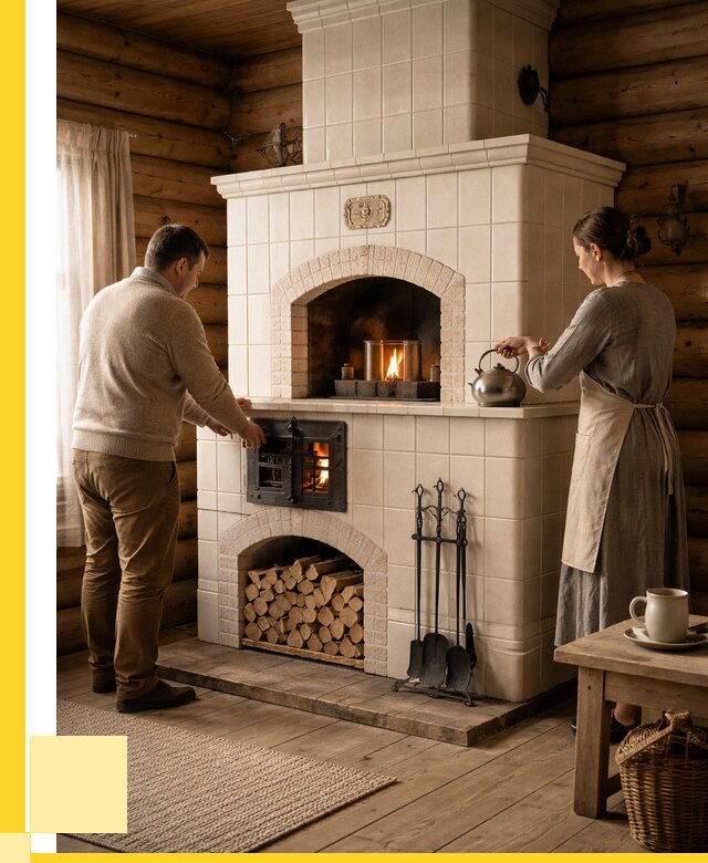 Русские печи в Новоуральске: установка от 153120 р. ЭриданНву