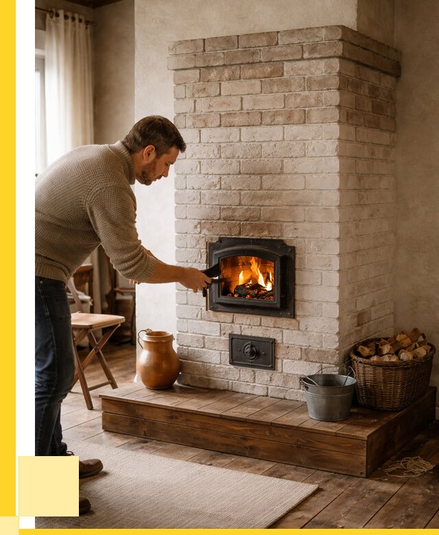 Печь голландка из кирпича в Новоуральске от 86768 р. | ЭриданНву