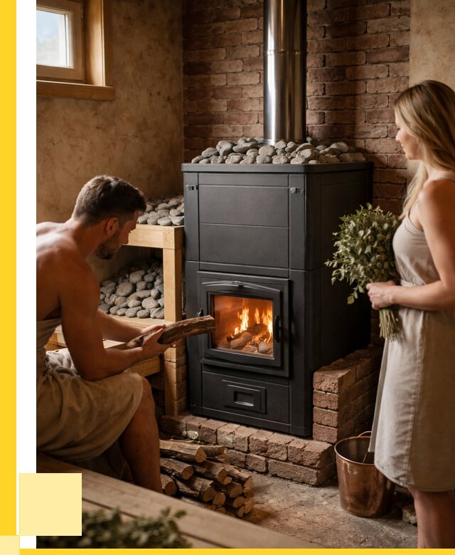 Кирпичная печь для бани на заказ в Новоуральске от 56144 р. | ЭриданНву