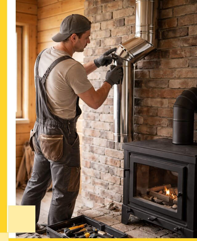 Монтаж дымоходов для печей в Новоуральске от 7656 р. | ЭриданНву