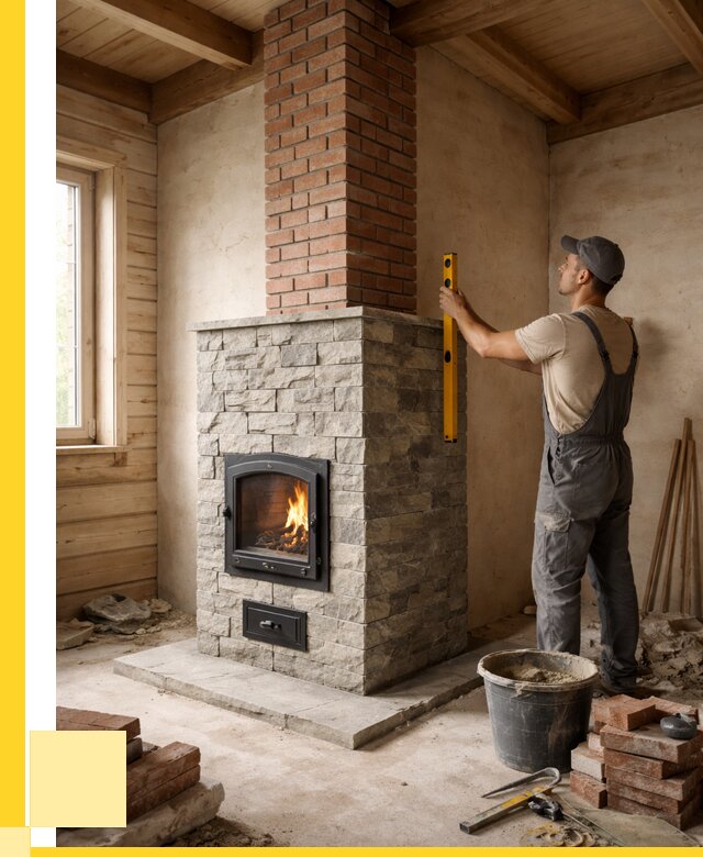 Печи и дымоходы под ключ в Новоуральске от 45936 р., ЭриданНву