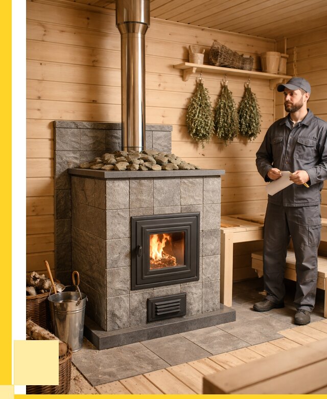 Печи для бани под ключ в Новоуральске от 122496 р. | ЭриданНву