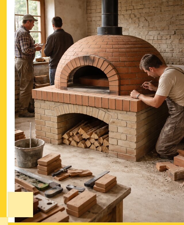 Помпейская печь дровяная для пиццы в Новоуральске | ЭриданНву от 204160 р.