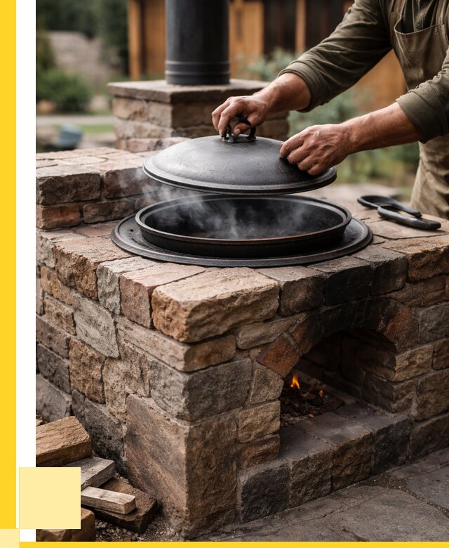 Печи для казана в Новоуральске по цене от 18374 р. | ЭриданНву