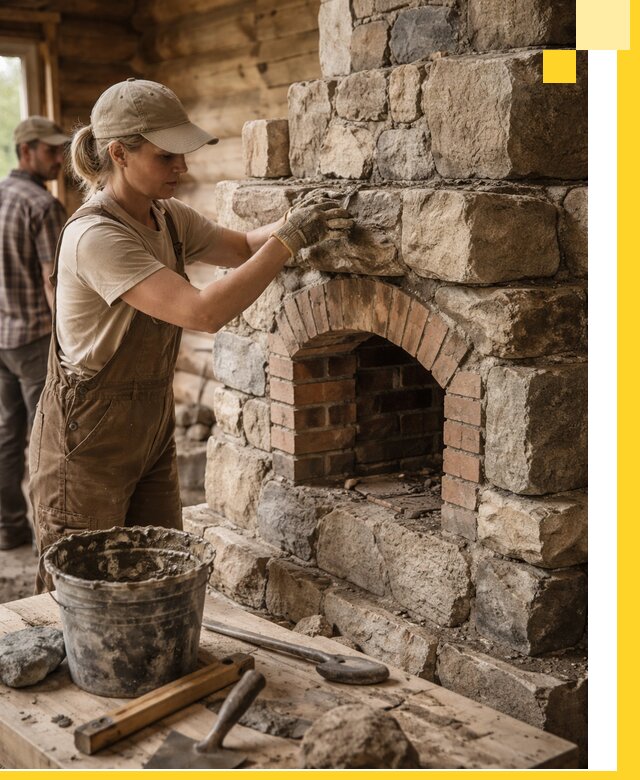 Каменные печи на заказ и монтаж в Новоуральске, долговечные решения