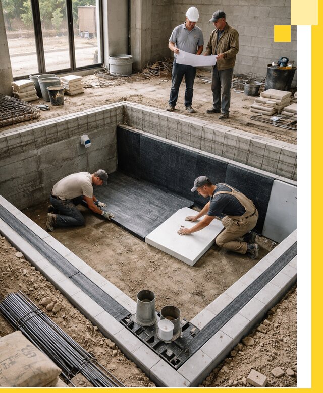 Проекты частных и общественных бассейнов под ключ в Новоуральске