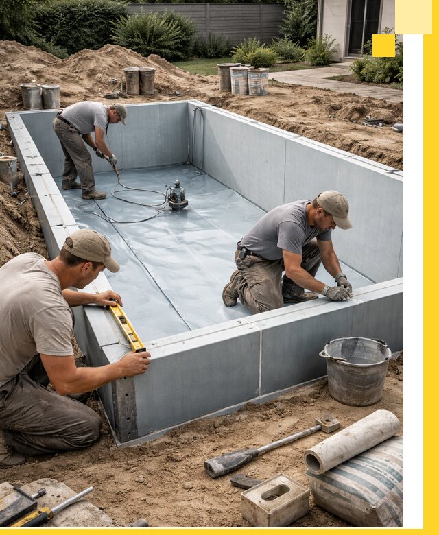 Профессиональный монтаж бассейнов под ключ в Новоуральске с гарантией