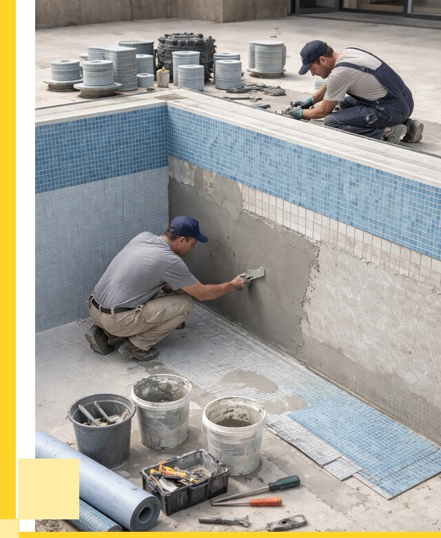 Ремонт и обслуживание бассейнов в Новоуральске от 25520 р. | ЭриданНву