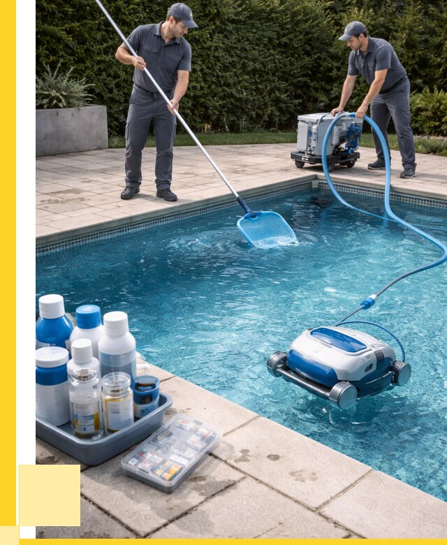 Чистка бассейнов в Новоуральске роботами, от 4594 р. | ЭриданНву