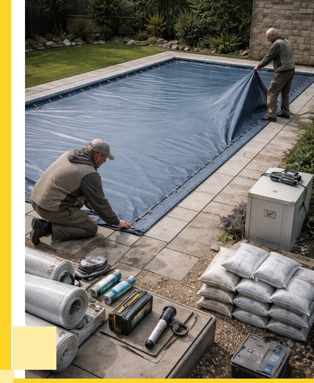 Консервация бассейнов в Новоуральске под ключ от 6635 р. | ЭриданНву