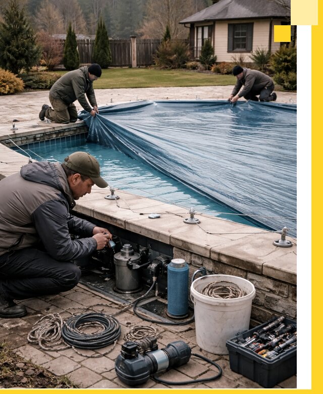 Консервация бассейнов в Новоуральске: подготовка к длительному хранению