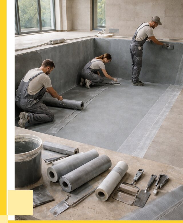 Гидроизоляция бассейнов в Новоуральске от 2042 р., ЭриданНву