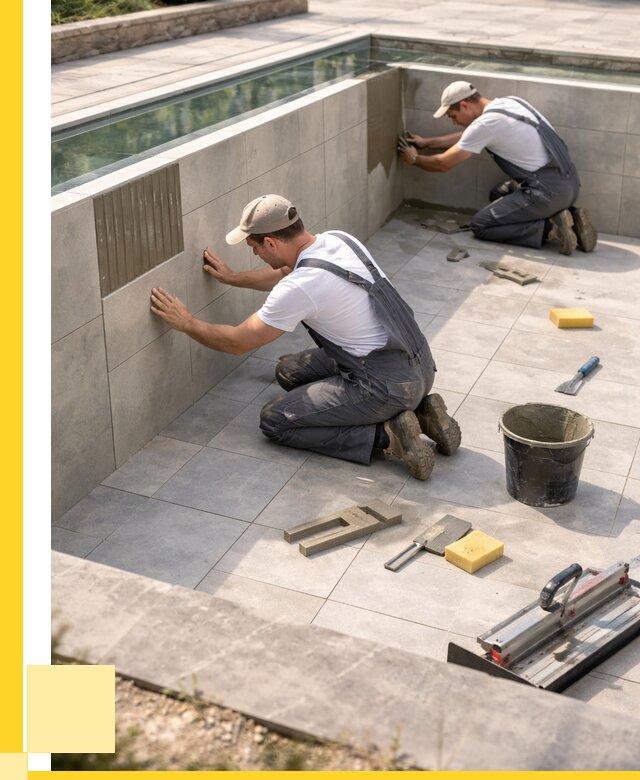 Облицовка бассейнов в Новоуральске от 4594 р. под ключ | ЭриданНву