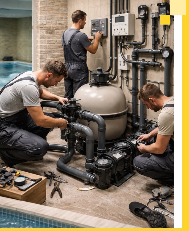 Комплексное оборудование для бассейнов под ключ в Новоуральске