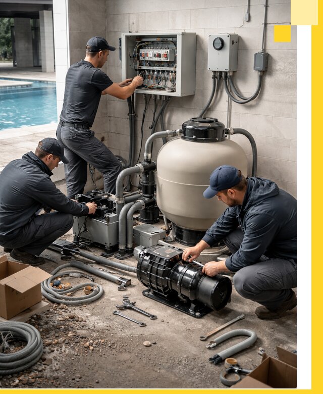 Профессиональный монтаж оборудования для бассейнов в Новоуральске