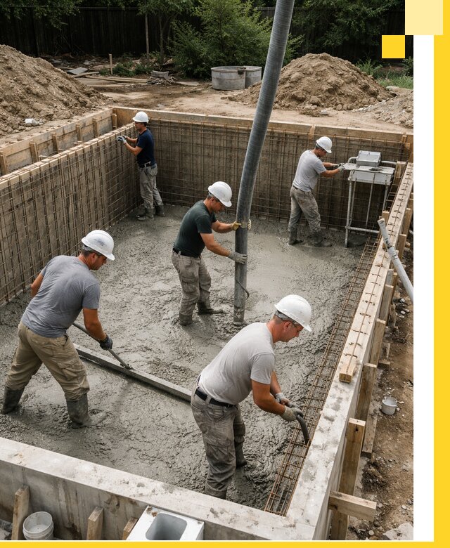 Строительство бетонных бассейнов под ключ в Новоуральске