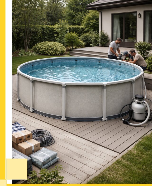 Купить каркасные бассейны в Новоуральске от 45936 р. | ЭриданНву