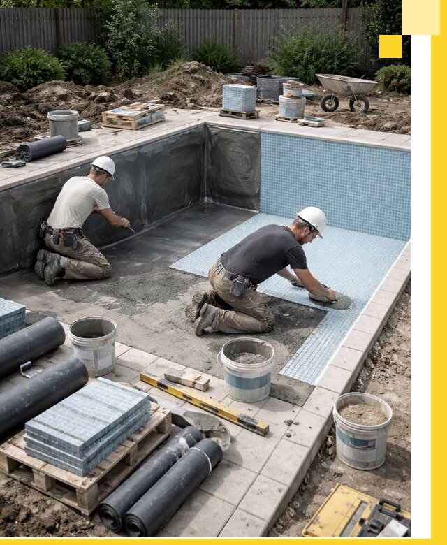 Проектирование и строительство стационарных бассейнов в Новоуральске