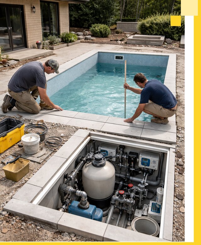 Строительство качественных домашних бассейнов под ключ в Новоуральске