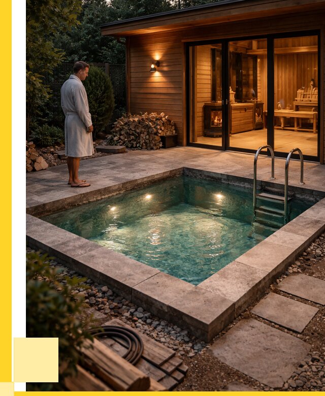 Бани с бассейном под ключ в Новоуральске от 96976 р. | ЭриданНву