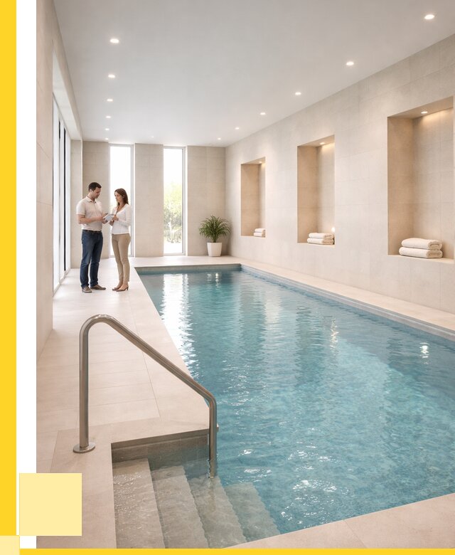 Бассейны в помещении под ключ в Новоуральске от 1531200 р. | ЭриданНву