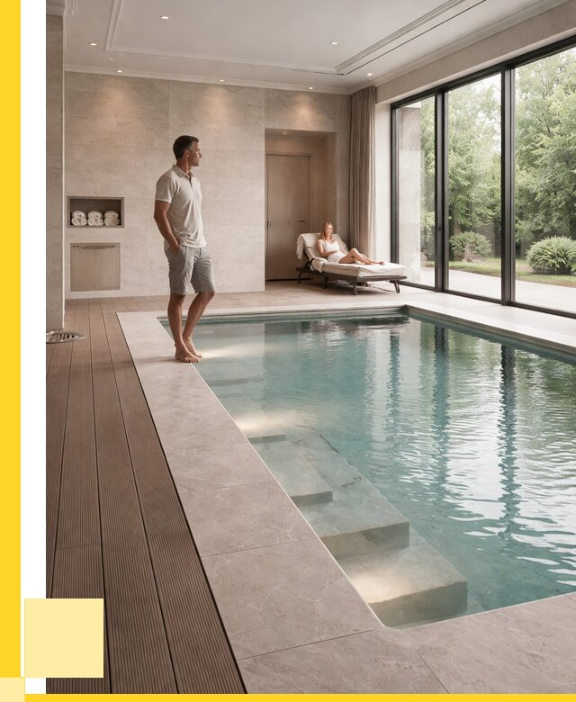 Бассейны в коттедже под ключ в Новоуральске от 1224960 р. | ЭриданНву