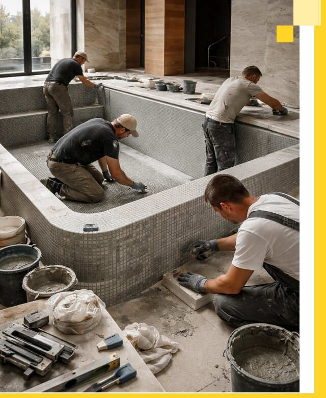 Строительство и установка СПА бассейнов под ключ в Новоуральске