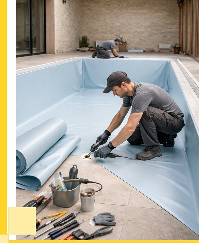 Пленка ПВХ для бассейнов в Новоуральске от 2552 р. | ЭриданНву