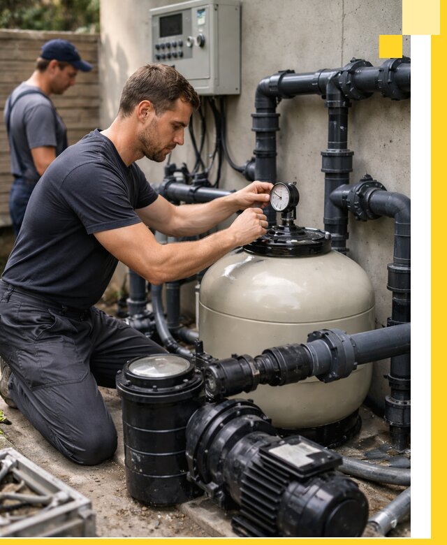 Поставка и монтаж фильтровального оборудования для бассейнов в Новоуральске