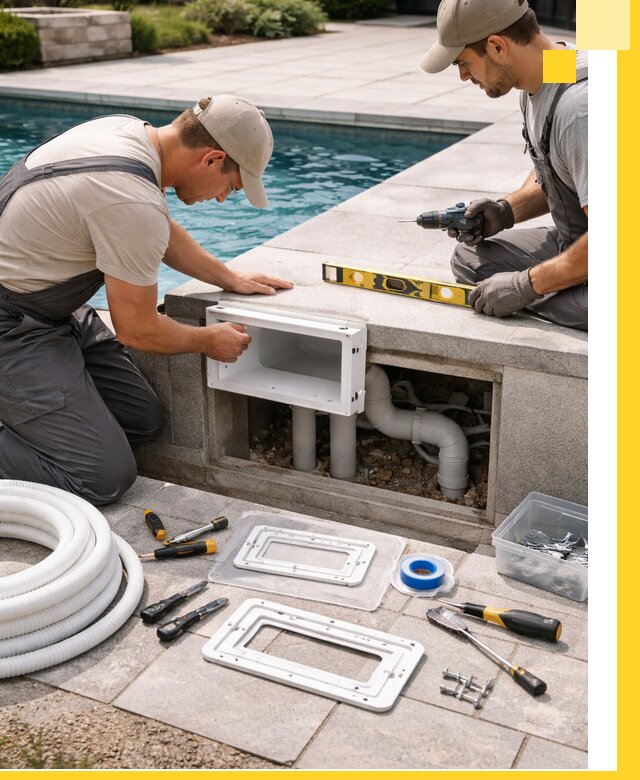 Поставка и установка скиммеров для бассейнов в Новоуральске