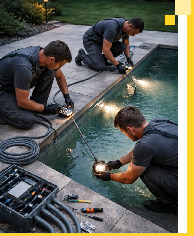 Профессиональное освещение бассейнов в Новоуральске: дизайн и монтаж