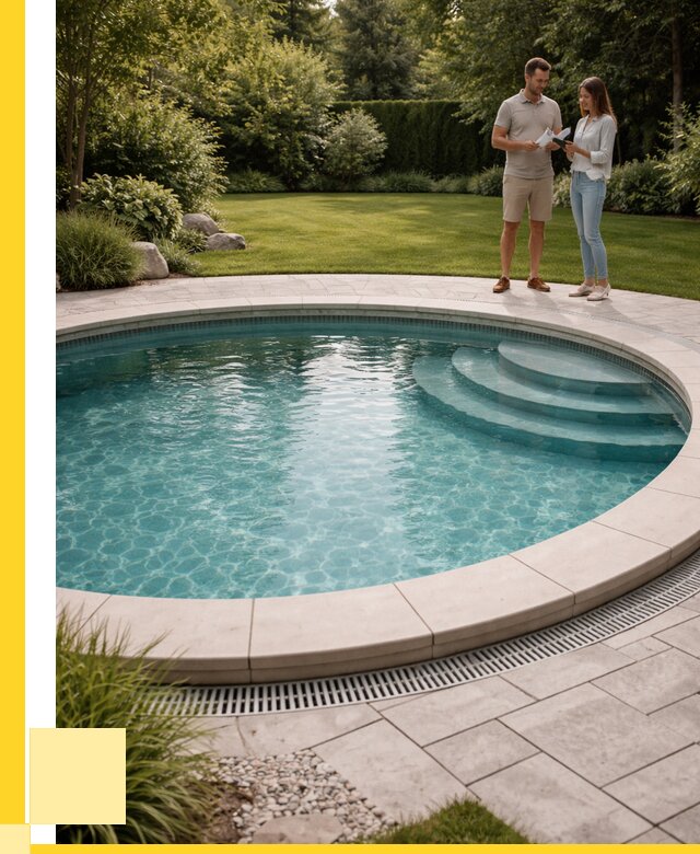 Круглые каркасные бассейны купить в Новоуральске от 255200 р. | ЭриданНву