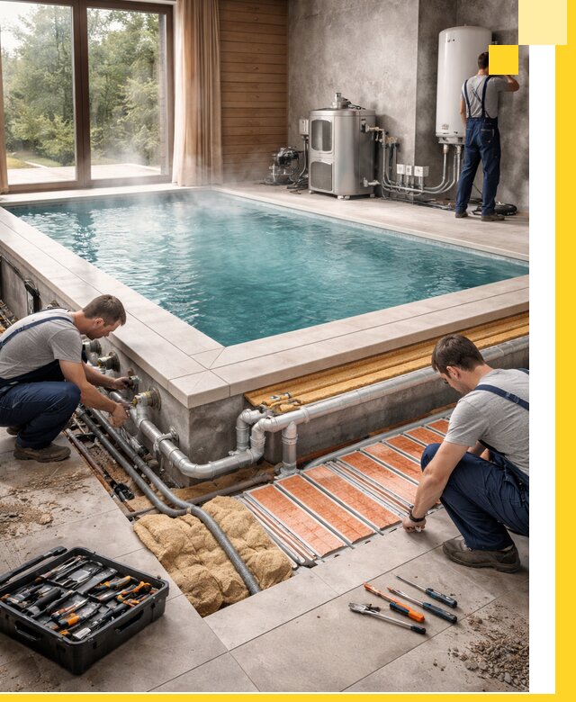 Проектирование и строительство тёплых бассейнов в Новоуральске