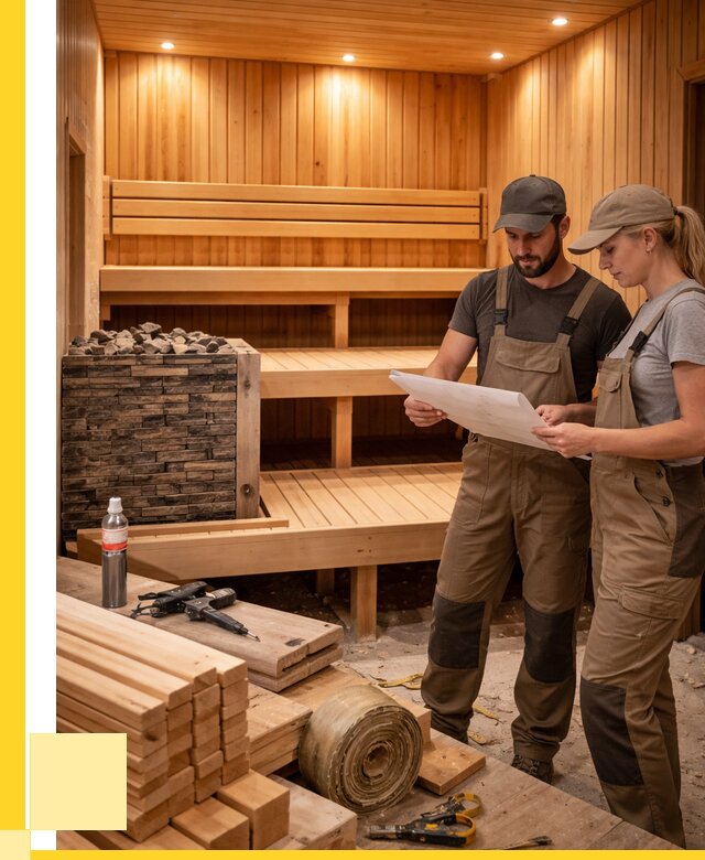 Строительство саун в Новоуральске под ключ от 255200 р., ЭриданНву