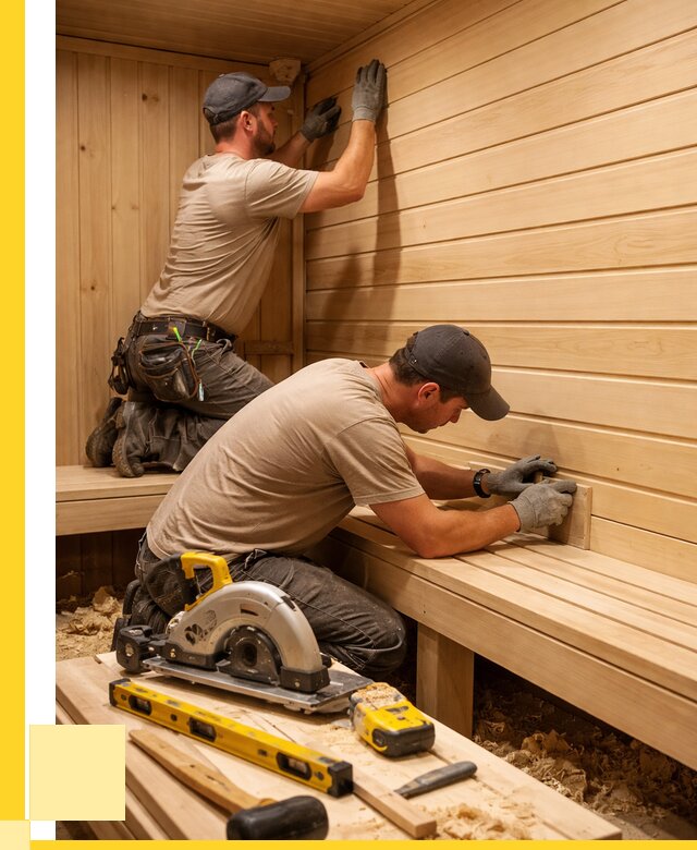 Обшивка саун вагонкой в Новоуральске от 2552 р. | ЭриданНву