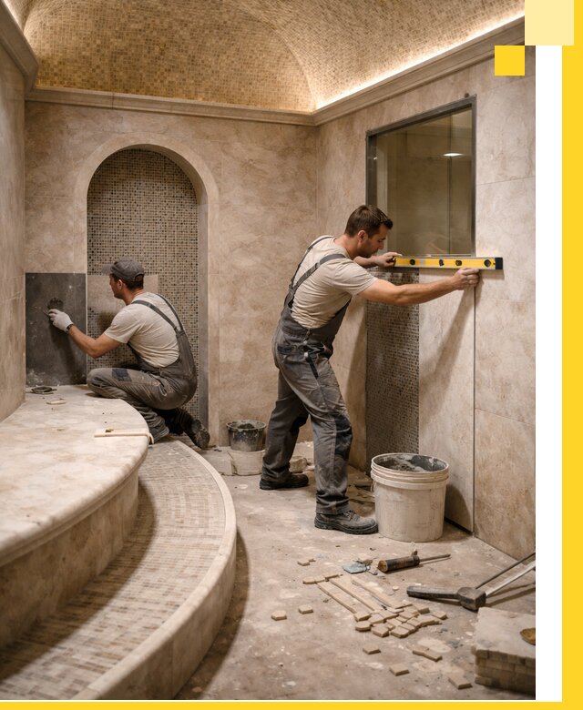 Проектирование и строительство саун с хамамом под ключ в Новоуральске