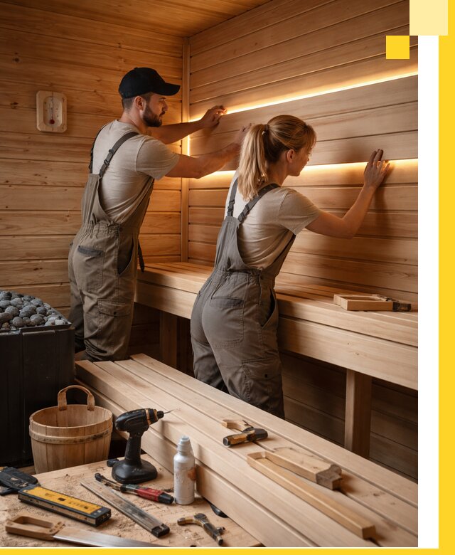 Дизайн саун и бань под ключ с индивидуальным проектом в Новоуральске