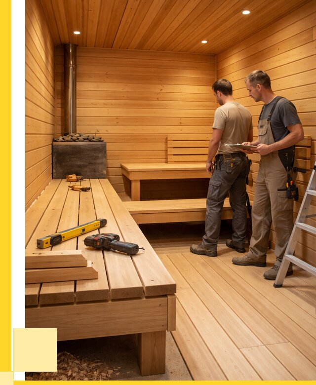 Отделка бань и саун в Новоуральске по цене от 4594 р. | ЭриданНву