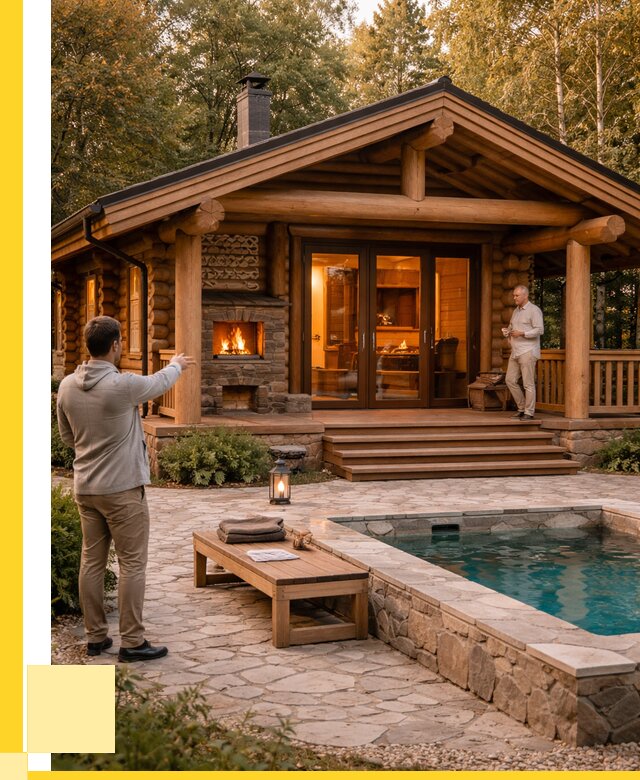 Проекты бань и хамам в Новоуральске от 25520 р. | ЭриданНву